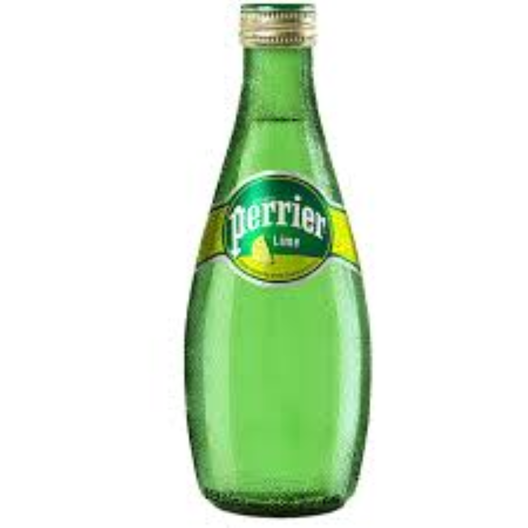 PERRIER LIME 330ML GLASS BTL
